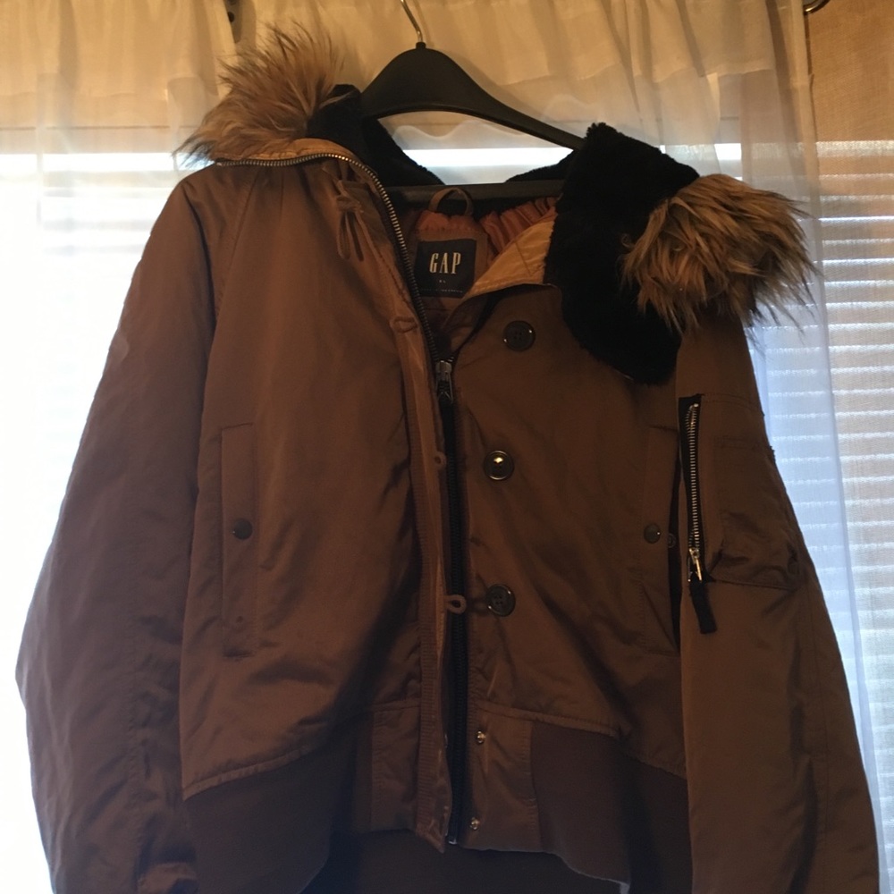 Winter mid waist jacket